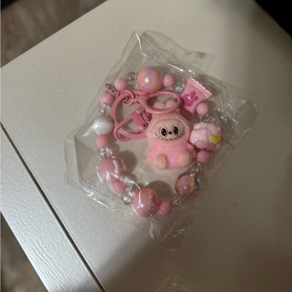 Cute Labubu Keychains with Beads - Picture 8 of 9